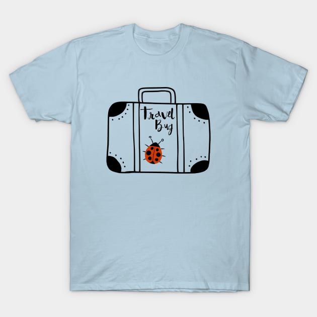 Travel Bug T-Shirt by Off the Page